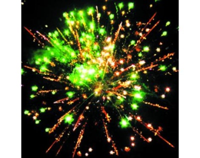 Р7846 Чистое золото Батареи салютов до 50 залпов 